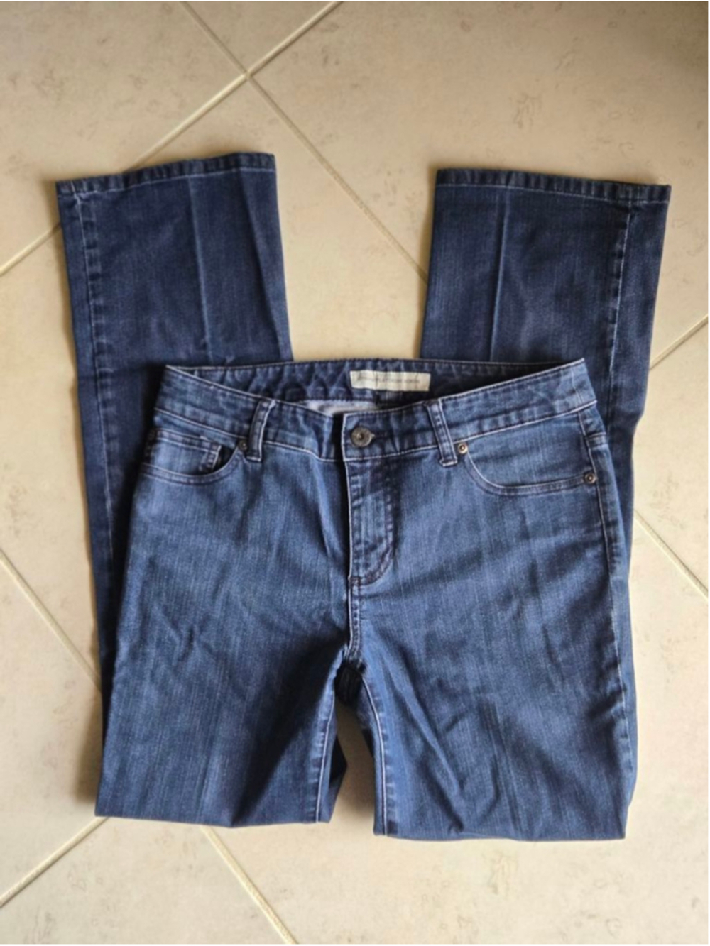 Chico's Platinum Denim Bootcut Women's Jeans Dark Wash. Size 0